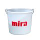 Mira Spand Hvid med logo