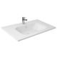 Strømberg Trento solid surface vask 61x46 cm, mat hvid