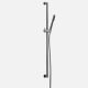 Tapwell TVM200 Brusesæt, Brushed Black Chrome