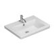 Vask Larghetto 82,7*46,6 cm porcelæn hvid