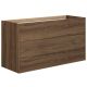 Dansani You Classic Vaskeskab, 2 skuffer, Brun Eg, 120x64x44 cm