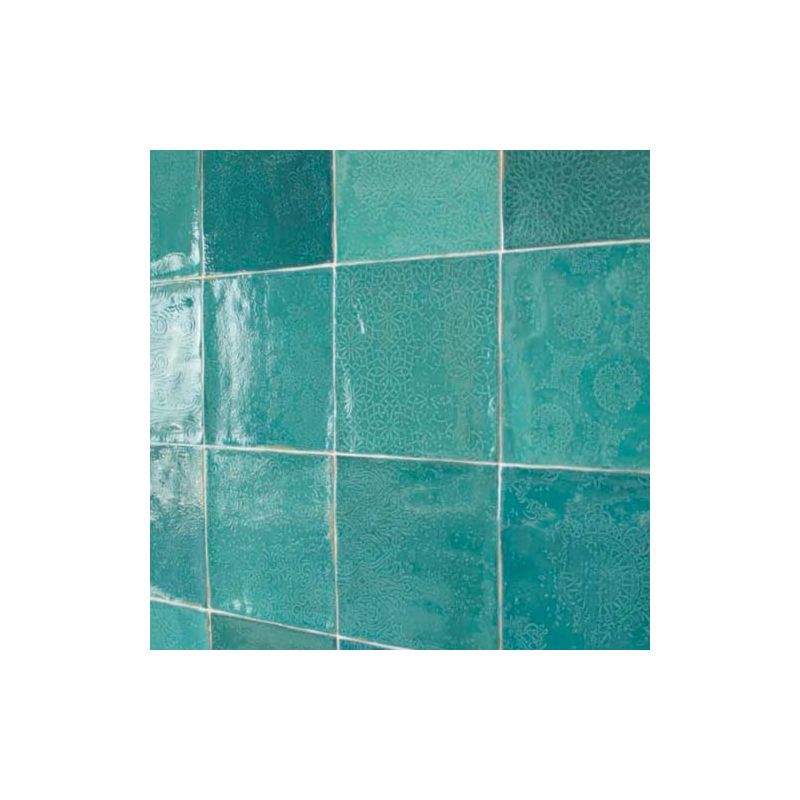 Alice Butik glaseret flise vægflise mønstre rustik badeværelse ...