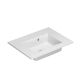 Dansani Vask Minore 60,2x45,5 cm, hvid mat, u/hanehul