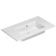 Dansani Vask Minore 80,2x45,5 cm, hvid mat, u/hanehul