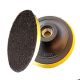 Slibesål Ø100 Sort/gul med Velcro