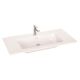 Strømberg Lucy porcelænsvask 121x46 cm, hvid