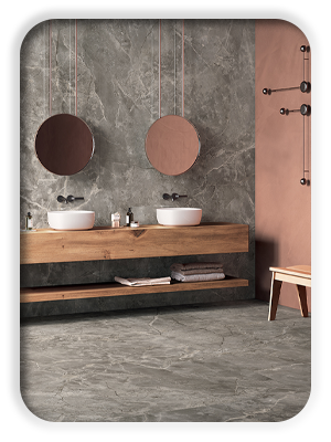 image of: Gulvfliser og klinker til gulv i badeværelse og køkken