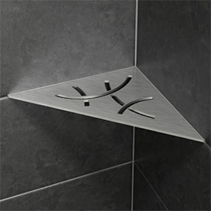 billede af shampoohylde og shower corner