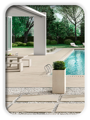 billede af udendørsfliser til terrasse